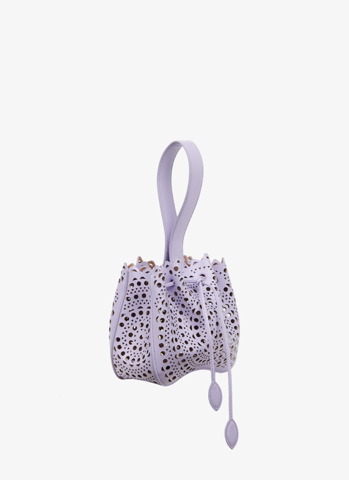 SAC ROSE MARIE EN CUIR VIENNE ALAÏA SAC ROSE MARIE EN CUIR VIENNE PARME CLAIR